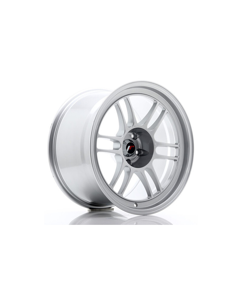 JANTE JR-7 18X10.5" / 5x114.3 / ET15 GRIS ARGENT & POLI JAPAN RACING