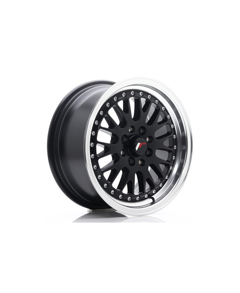 JANTE JR-10 15X7" / 4X100 - 4X108 / ET30 NOIR MAT & SATINE JAPAN RACING