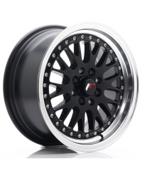JANTE JR-10 15X7" / 4X100 - 4X108 / ET30 NOIR MAT & SATINE JAPAN RACING