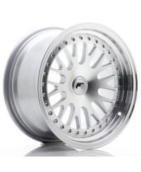 JANTE JR-10 16X8" / 4-5 TROUS SUR MESURE / ET20 GRIS ARGENTE & POLI JAPAN RACING