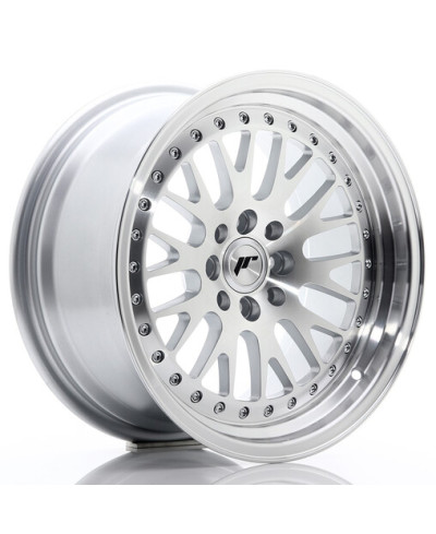 JANTE JR-10 16X8" / 4X100 - 4X108 / ET20 GRIS ARGENTE JAPAN RACING