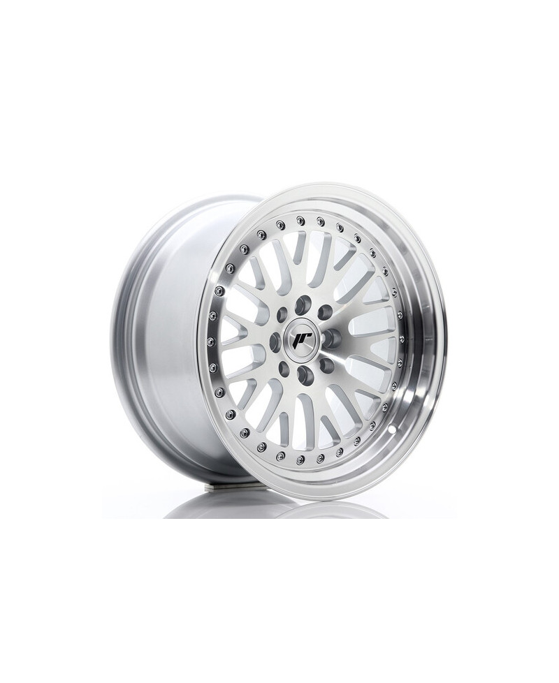JANTE JR-10 16X8" / 4X100 - 4X108 / ET20 GRIS ARGENTE JAPAN RACING