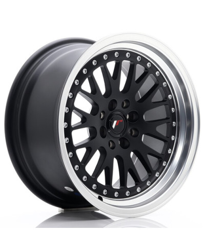 JANTE JR-10 16X8" / 4X100 - 4X108 / ET20 NOIR MAT & SATINE JAPAN RACING