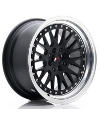 JANTE JR-10 16X8" / 4X100 - 4X108 / ET20 NOIR MAT & SATINE JAPAN RACING