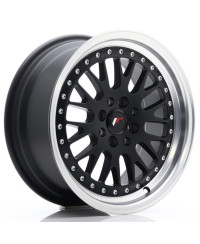 JANTE JR-10 16X7" / 4X100 - 4X108 / ET30 NOIR MAT & SATINE JAPAN RACING