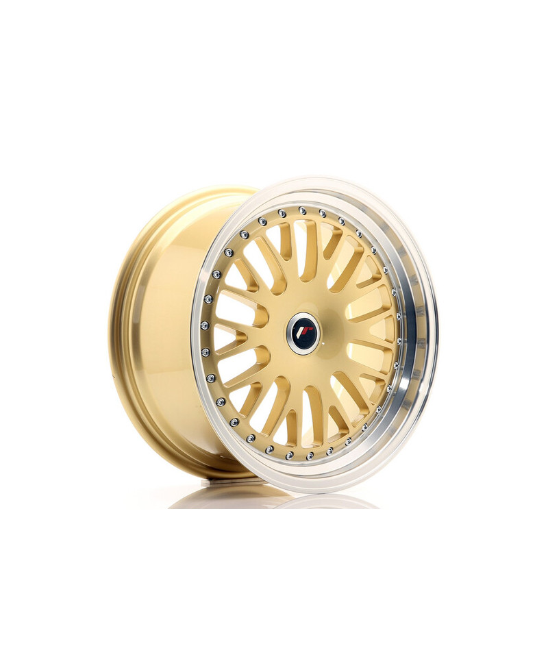 JANTE JR-10 17X8" / 4-5 TROUS SUR MESURE / ET35 OR & DORE JAPAN RACING