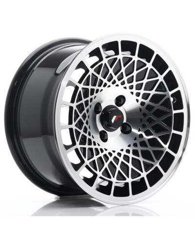 JANTE JR-14 15X8" / 4X100 / ET20 NOIR / BRILLANT JAPAN RACING