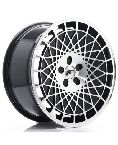 JANTE JR-14 18X8.5" /4-5 TROUS SUR MESURE / ET35-40 NOIR / BRILLANT JAPAN RACING
