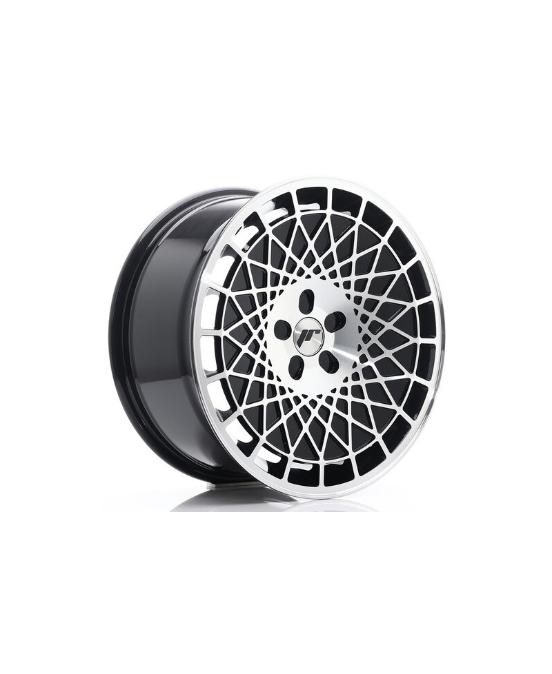 JANTE JR-14 18X8.5" /4-5 TROUS SUR MESURE / ET35-40 NOIR / BRILLANT JAPAN RACING
