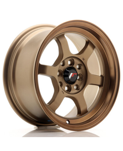 JANTE JR-12 15x7.5" / 4x100 - 4x108 / ET26 BRONZE JAPAN RACING
