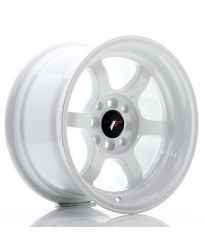 JANTE JR-12 15x8.5" / 4x100 - 4x114.3 / ET13 BLANC JAPAN RACING