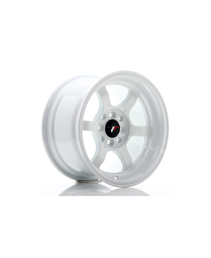 JANTE JR-12 15x8.5" / 4x100 - 4x114.3 / ET13 BLANC JAPAN RACING