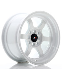 JANTE JR-12 15x8.5" / 4x100 - 4x114.3 / ET13 BLANC JAPAN RACING