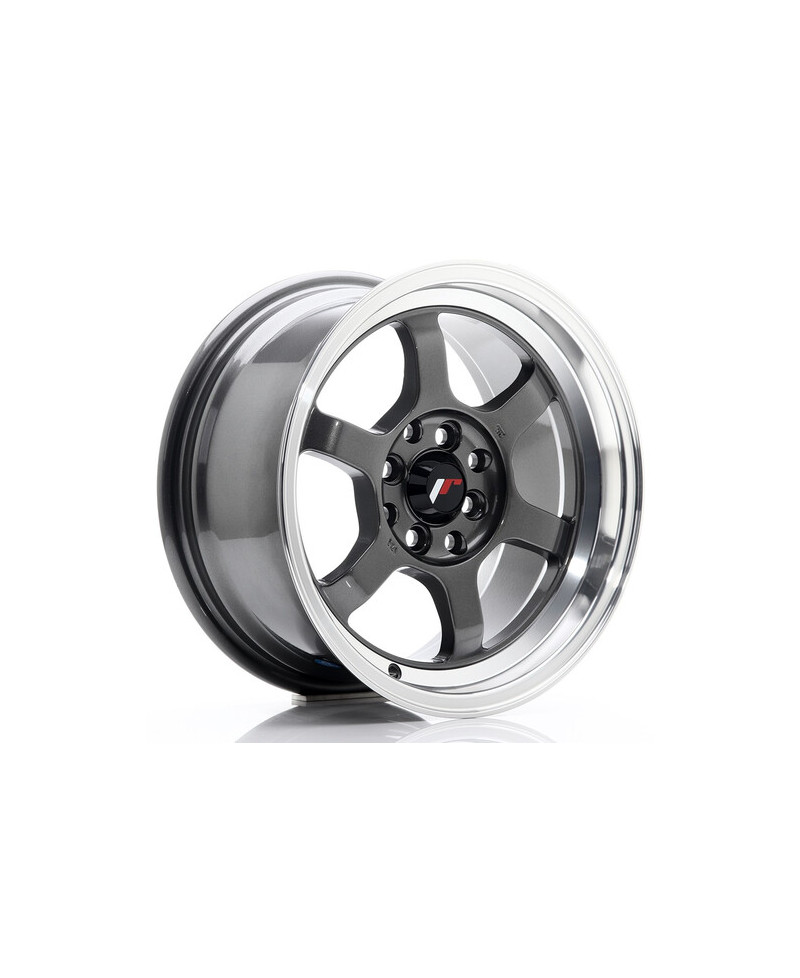 JANTE JR-12 15x7.5" / 4x100 - 4x108 / ET26 GUNMETAL JAPAN RACING