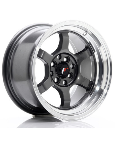 JANTE JR-12 15x8.5" / 4x100 - 4x114.3 / ET13 GUNMETAL JAPAN RACING