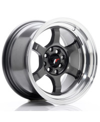 JANTE JR-12 15x8.5" / 4x100 - 4x114.3 / ET13 GUNMETAL JAPAN RACING