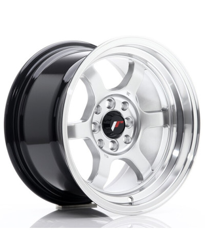 JANTE JR-12 15x8.5" / 4x100 - 4x114.3 / ET13 GRIS ARGENTE JAPAN RACING