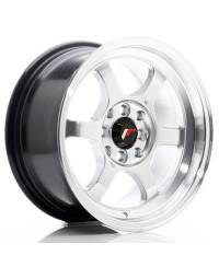 JANTE JR-12 15x7.5" / 4x100 - 4x114.3 / ET26 GRIS ARGENTE JAPAN RACING