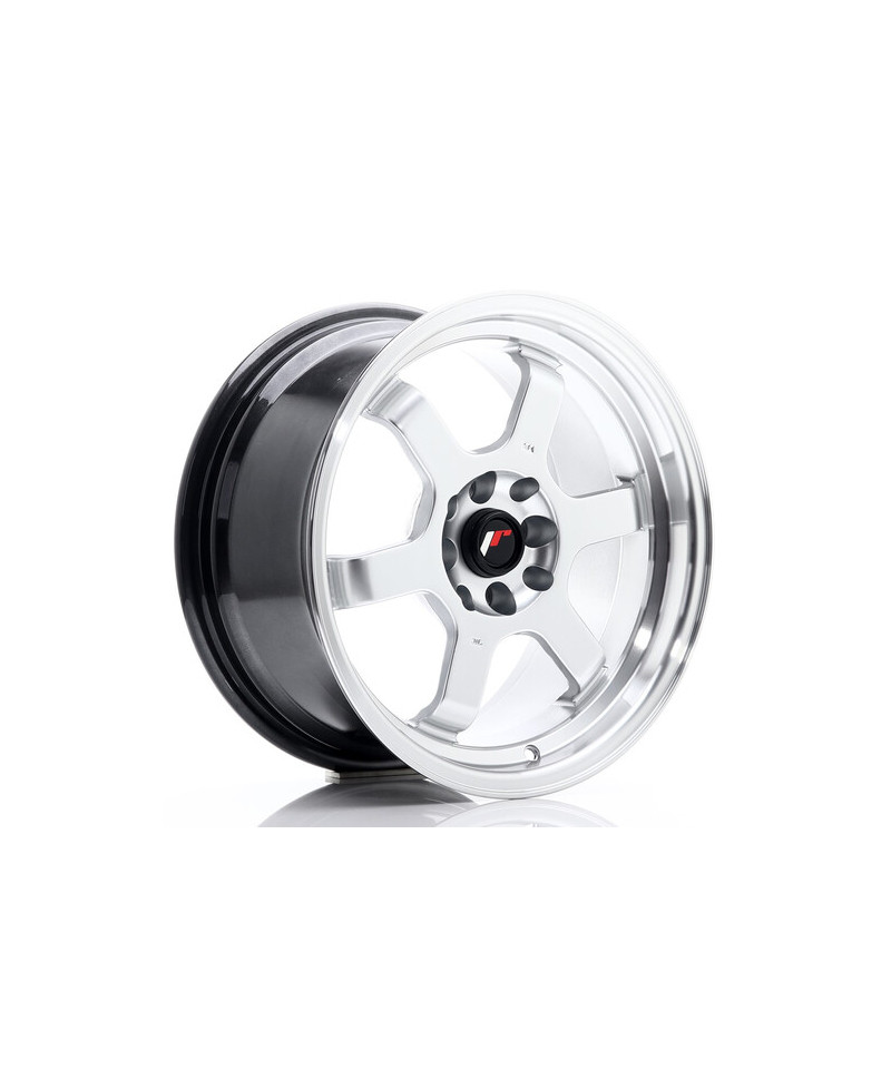 JANTE JR-12 16x8 / 4x100 - 4x108 / ET22 GRIS ARGENTE JAPAN RACING