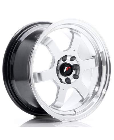 JANTE JR-12 16x8 / 4x100 - 4x108 / ET33 GRIS ARGENTE JAPAN RACING