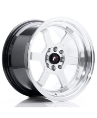 JANTE JR-12 16x9 / 4x100 - 4x114.3 / ET10 GRIS ARGENTE JAPAN RACING