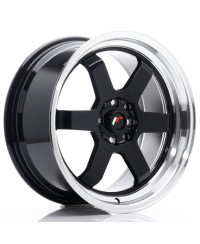 JANTE JR-12 17x8 / 5x100 - 5x114.3 / ET33 NOIR BRILLANT JAPAN RACING
