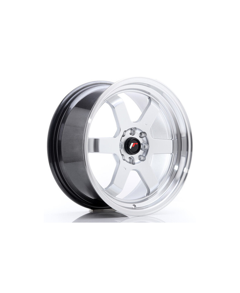 JANTE JR-12 17x8 / 5x112 - 5x120 / ET35 GRIS ARGENTE JAPAN RACING