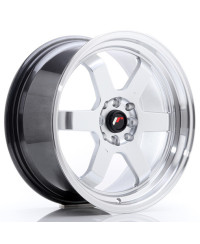JANTE JR-12 17x8 / 5x112 - 5x120 / ET35 GRIS ARGENTE JAPAN RACING