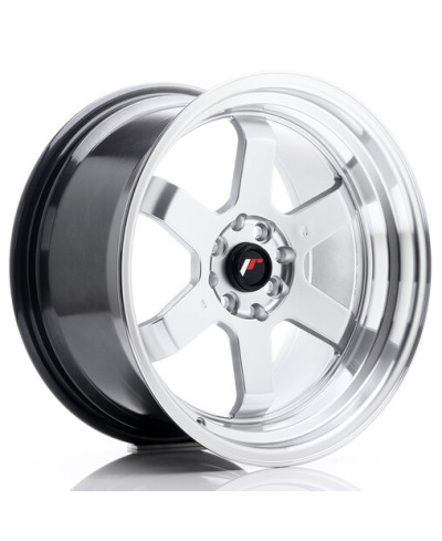 JANTE JR-12 17x9 / 4x100 - 4x114.3 / ET25 GRIS ARGENTE JAPAN RACING