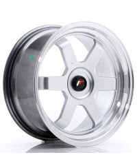 JANTE JR-12 17x8 / 4-5 TROUS SUR MESURE / ET35 GRIS ARGENTE JAPAN RACING