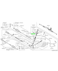 KIT JOINTS BOITIER DE DIRECTION SKYLINE / 200SX / 300ZX NISSAN