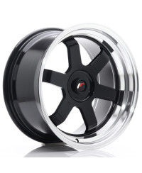 JANTE JR-12 17x9 / 4-5 TROUS SUR MESURE / ET25 NOIR BRILLANT JAPAN RACING