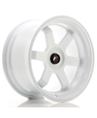 JANTE JR-12 17x9 / 4-5 TROUS SUR MESURE / ET25 BLANC JAPAN RACING