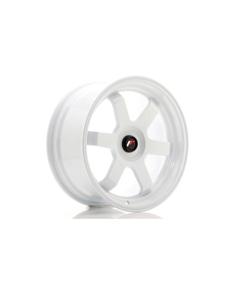 JANTE JR-12 17x8 / 4-5 TROUS SUR MESURE / ET35 BLANC JAPAN RACING
