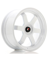 JANTE JR-12 17x8 / 4-5 TROUS SUR MESURE / ET35 BLANC JAPAN RACING