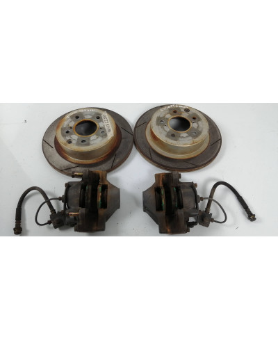 PAIRE DISQUE DE DISQUE + ETRIER ARRIERE SKYLINE R34GTT ORIGINE 