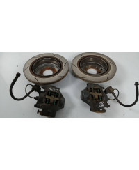 PAIRE DISQUE DE DISQUE + ETRIER ARRIERE SKYLINE R34GTT ORIGINE 