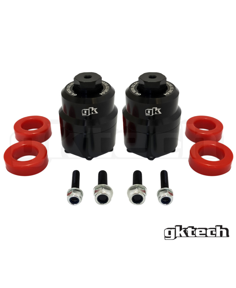 PAIRE SUPPORTS MOTEUR POLYURETHANE REGLABLES 350Z MOTEUR VQ35 GKTECH
