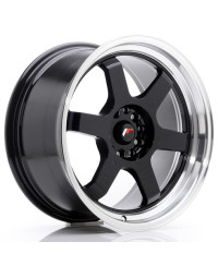 JANTE JR-12 18x9 / 5x114.3 - 5x120 / ET25 NOIR BRILLANT JAPAN RACING