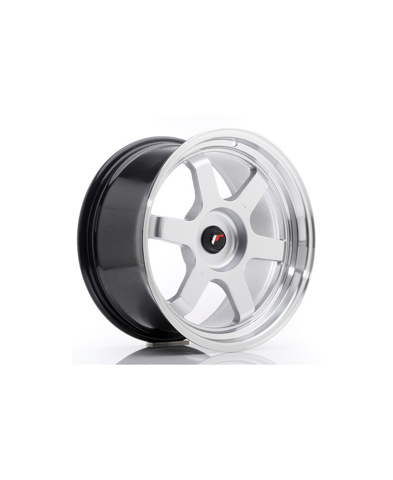 JANTE JR-12 18x9 / 4-5 TROUS SUR MESURE / ET25-27 GRIS ARGENTE JAPAN RACING