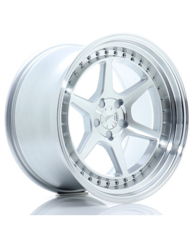 JANTE JR-43 18x10.5 / 5 TROUS SUR MESURE / ET15-22 GRIS ARGENTE JAPAN RACING