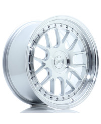 JANTE JR-40 18x8.5 / 5 TROUS SUR MESURE / ET15-35 GRIS ARGENTE JAPAN RACING