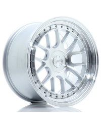 JANTE JR-40 18x9.5 / 5 TROUS SUR MESURE / ET15-35 GRIS ARGENTE JAPAN RACING