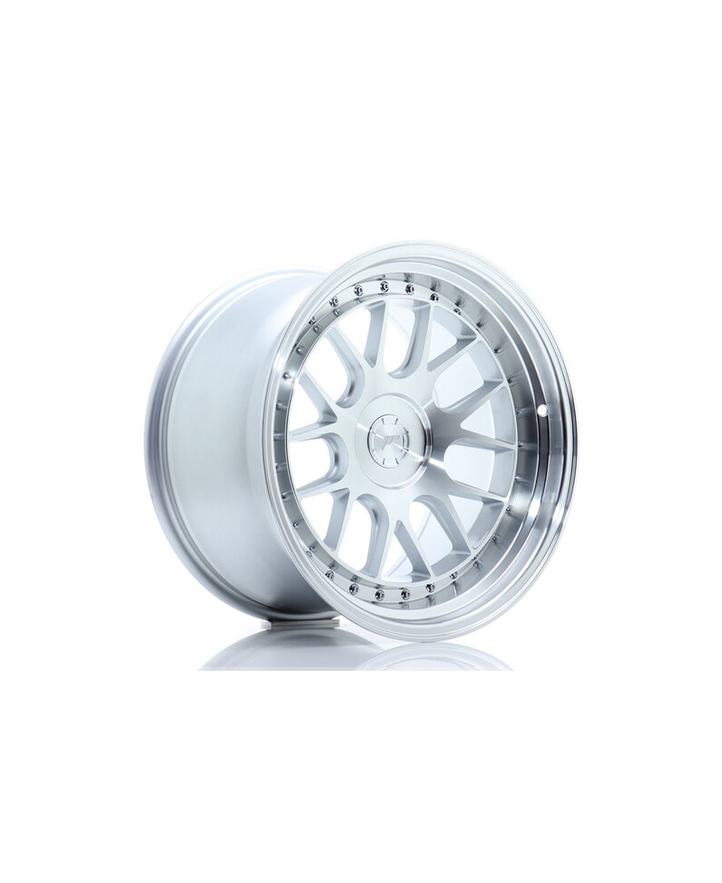 JANTE JR-40 18x10.5 / 5 TROUS SUR MESURE / ET15-22 GRIS ARGENTE JAPAN RACING