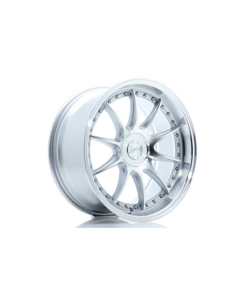 JANTE JR-41 18x8.5 / 5 TROUS SUR MESURE / ET35 GRIS ARGENTE JAPAN RACING