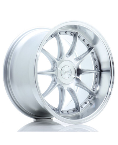 JANTE JR-41 18x10.5 / 5 TROUS SUR MESURE / ET15-25 GRIS ARGENTE JAPAN RACING