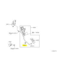 CLIP PEDALE ACCELERATEUR SKYLINE R34 NISSAN