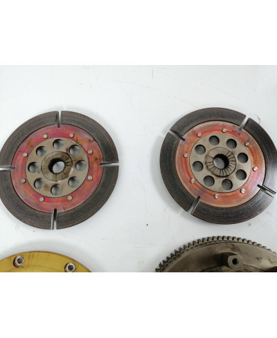 VOLANT + EMBRAYAGE BI DISQUES SR20DET OGURA CLUTCH
