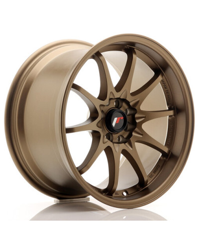JANTE JR-5 17x9.5 / 4X100 - 4X114.3 / ET25 BRONZE JAPAN RACING