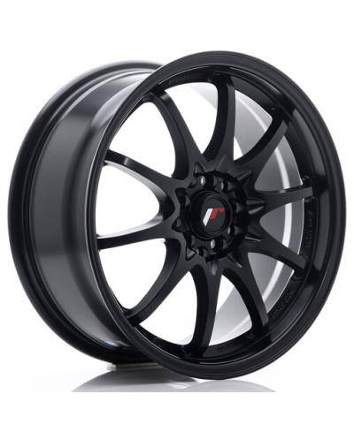 JANTE JR-5 17x7.5 / 4X100 - 4X114.3 / ET35 NOIR MAT / SATINE JAPAN RACING
